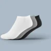 Men’s Premium Cotton Ankle Low Heel Shield Socks