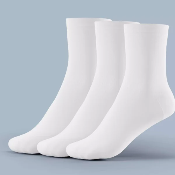 Women's Egyptian cotton mid-calf half-cushion socks