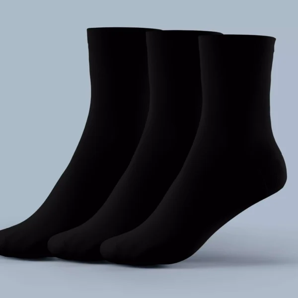 Women's Egyptian Cotton Mid-Calf Half-Cushion Socks
