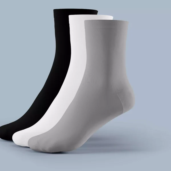 Half-Cushion Crew Socks for Men