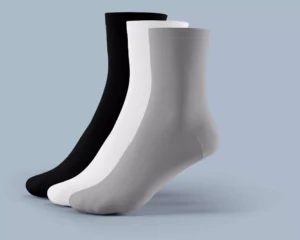 Half-Cushion Crew Socks for Men