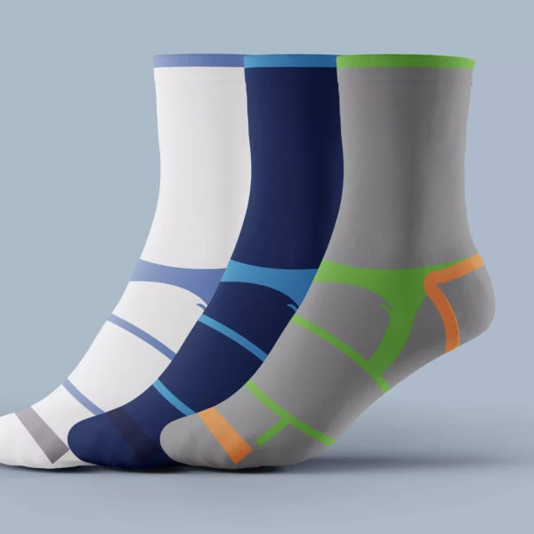 Men's Medium Cut Half Cushioned Socks