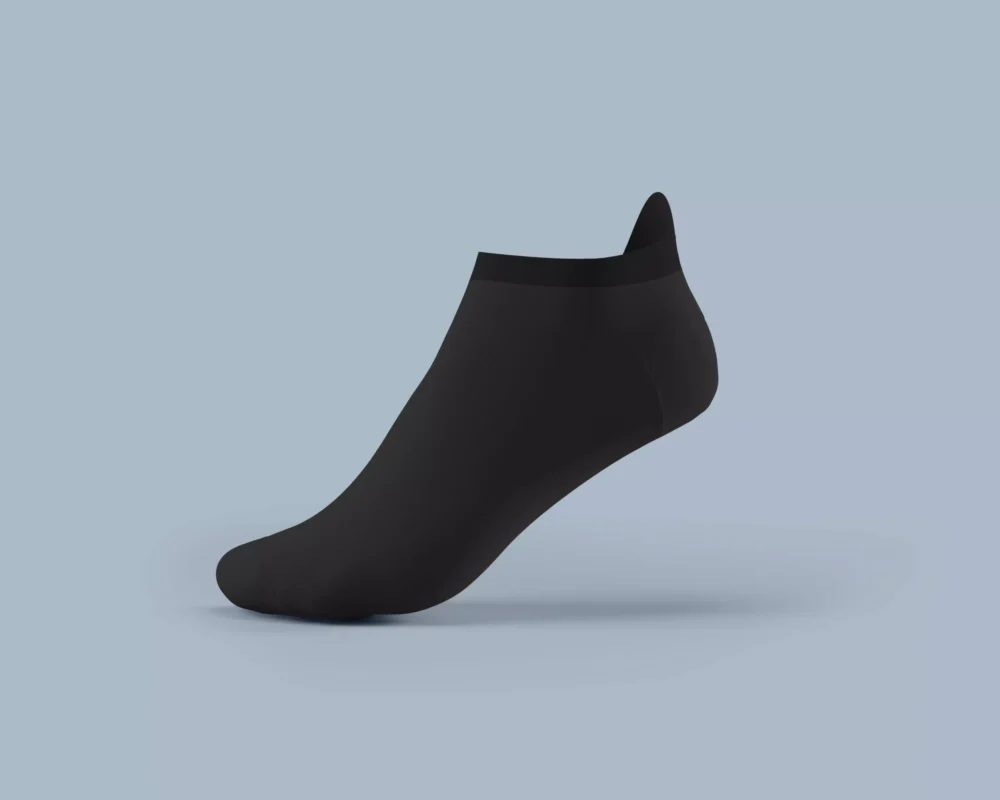 Black lightweight low cut socks for men – P3F-M-A1