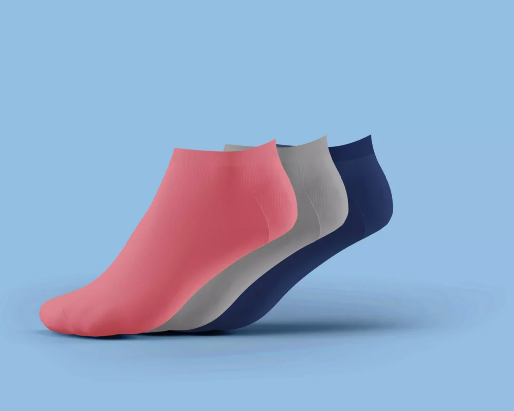 Womens Low Heel Shield Half Cushioned Socks