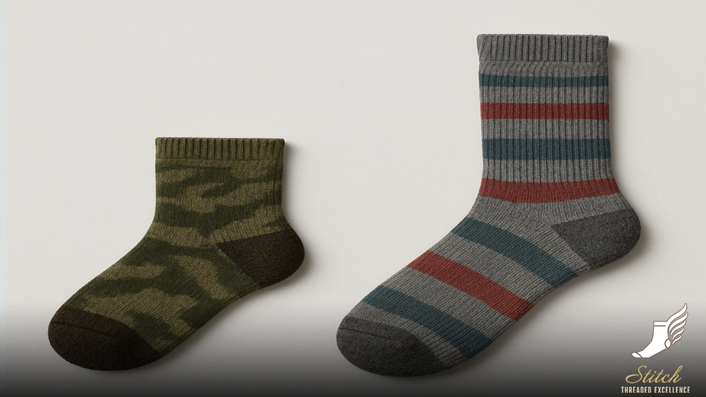 Quarter vs Crew Socks